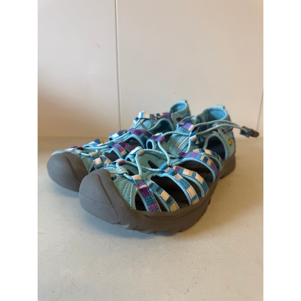 Keen Whisper Sandals Womens 6 Light Blue Purple Waterproof Hiking Shoes 1012311